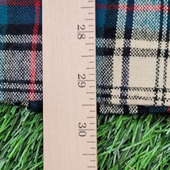 Vintage Y2K Claybrooke Outdoors Plaid Button-Down Shirt Medium - Picture 9 of 12